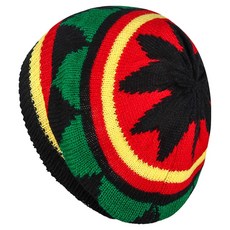 Artirell 牙買加雷鬼針織運動帽, TYPE04, 1個