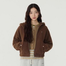 커버낫우먼 여성용 보아 후드 집업