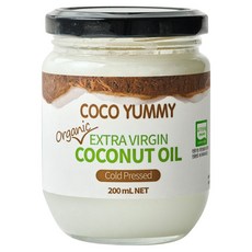 코코야미 유기농 엑스트라버진 코코넛 오일, 200ml, 1개