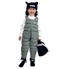 C 鴨子羽絨連身褲