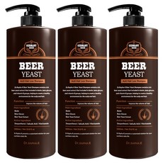 닥터라파알 맥주 효모 샴푸, 1L, 3개