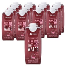 기픈물 마그네슘강화 종이팩 해양심층수, 500ml, 15개
