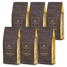 MORANDINI CAFFE 奢華金牌咖啡豆, 1kg, 6個, 全豆咖啡 未研磨