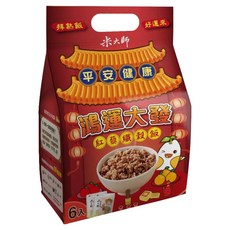 master mi 米大師 鴻運大發 常溫熟飯/紅藜纖穀飯, 1080g, 1包