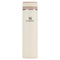 스탠리 트랜짓 트위스트플립 머그, 크림 글로스, 1개, 473ml