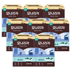 mona LISa. 天然紙漿廚房紙巾, 130枚入, 24個