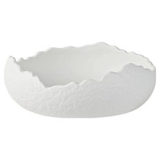 Daparang 西式餐廳陶瓷甜點沙拉碗 大 HJ0917, 白色, 1個