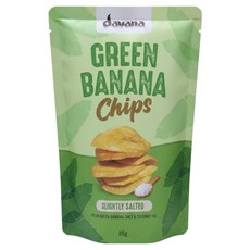 다바나 소금 그린 바나나칩, 85g, 1개