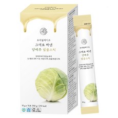 트리밀데이즈 그대로 짜낸 양배추 벌꿀스틱 15p, 150g, 1개