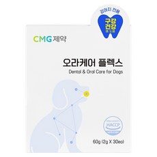 씨엠지제약 강아지 오라케어 플렉스 영양제, 1개, 구강/치석관리, 30회분