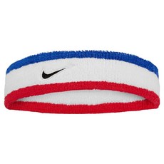 NIKE 耐吉 SWOOSH CLASSIC 頭帶 N1012407467OS, 藍白紅, 1個