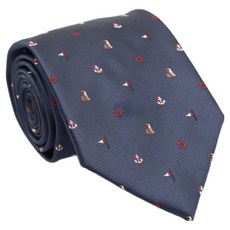 DeepTalk 男士休閒西裝刺繡圖案領帶 25DT1024
