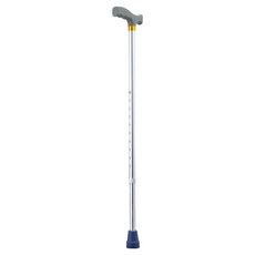 에브라잇 10단계 높이 조절 어르신 지팡이, 알루미늄 합금 (실버), 1개