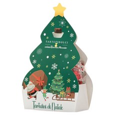 Antica Torroneria Piemontese Piemontese 聖誕限定版 綠樹巧克力, 180g, 1個