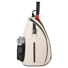 Anima 羽球斜揹包, 米色, 1個