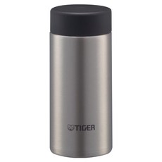 TIGER 虎牌 夢重力直飲型保溫冷杯 MMP-W021, 亮銀色 + 黑色, 200ml, 1個