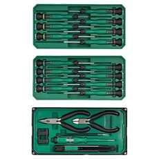 SATA 精密電子工具 09322, 1個, 21種