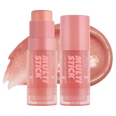 i'm meme I'M 多功能棒狀糖果打亮膏 6.7g, 1個, 005 蜜桃啾