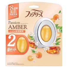 febreze 風倍清 浴廁用防霉防臭芳香劑 琥珀(黃) 2件組, 1個, 6.3ml