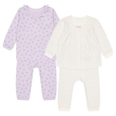 Tartine et Chocolat 嬰幼兒 GL 內著 長袖上衣 + 下身 2件組