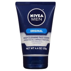 NIVEA 妮維雅 MEN 深層蘆薈去角質凝露, 125g, 1個