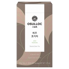 오설록 제주 호지차 티백, 1.8g, 1개, 20개입
