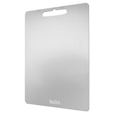Kolin 歌林 鈦厚抗菌砧板/切菜板/露營餐盤 KOT-STCB01L, 銀色, 1個