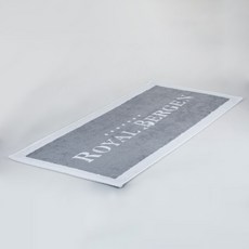 RoyalBergen 無塵柔軟浴巾 210g 45 x 100 cm, 灰色, 1個