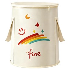 TIMLEI 五層鎖溫防傾倒帶蓋泡腳桶 家用折疊式加厚保溫便攜泡腳桶K, fine米色, 1個