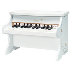 Classic WORLD 客來喜 木製兒童鋼琴 40536, 純白幻想曲