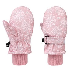솜니움베베 아동용 방한 털안감 생활방수 플러피 장갑