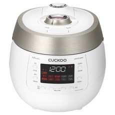 트윈프레셔 전기압력밥솥 10인용, CRP-RT109FW, 白色