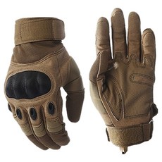 카페레이서 동네형 오토바이 클래식 너클가드 장갑 양손착용 세트 A타입, 브라운