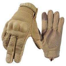 카페레이서 오토바이 클래식 너클가드 장갑 양손착용 세트 D타입, 브라운