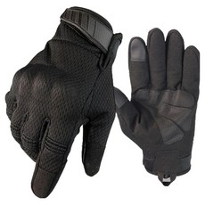 Cafe Racer 復古摩托車拳峰護具手套 雙手佩戴組 D款, 黑色