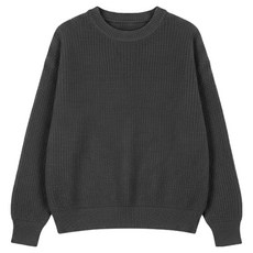 PLAYS 男性圓領基本款寬鬆針織T恤