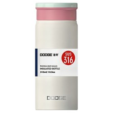 DODGE 道奇 智享商務保溫杯, 顏色隨機, 1個, 310ml