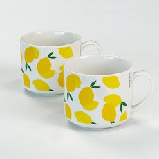 Paulus 迷你馬克杯, 檸檬, 2個