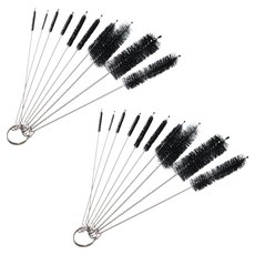 빈플랜트 포터필터 스파웃 청소솔 10종 세트, 블랙, 2세트