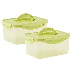 EASY&FREE All Right Keep 保鮮提把泡菜桶, 2個, 2L