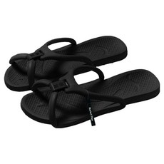 Market Plan 浴室旅行用可折疊超輕量拖鞋, 黑色, 1個