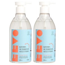 日常嚴選 小蘇打廚房洗潔精, 2個, 500ml