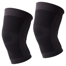 LEADER X 台灣製 防護升級鋅石墨烯護膝 加大加寬限定版, 1組, 黑色