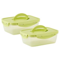 EASY&FREE All Right Keep 保鮮手提泡菜桶, 2個, 1.4L