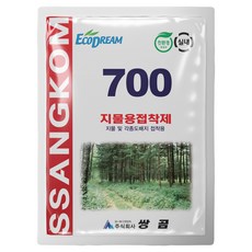 쌍곰 700 수성 지물용 도배 접착제 800g, 1개