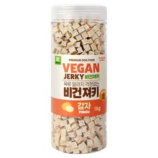 닥터케어누트 강아지 육류알러지케어 대용량 비건 져키, 1개, 1kg, 감자