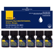 vividson Immune Shot 活力常在綜合維他命飲 30ml, 1個, 6冊