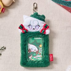 BUTTERSHOP 跑跑薑餅人 銀河餅乾 照片卡鑰匙圈, 綠色, 1個, 18.5cm