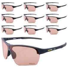 TAG eyewear Folder 可摺疊太陽眼鏡 26g Fd02sk003-gy, 鏡框(Folder 灰色), 鏡片(pink tint), 10個
