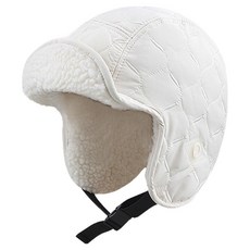 American Road 冬季運動絎縫羔羊絨帽 BRP2119, 白色, 1個